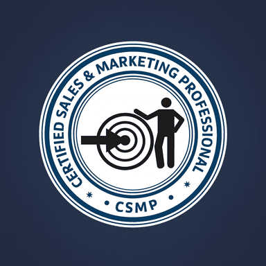 Certified Sales & Marketing Professional badge