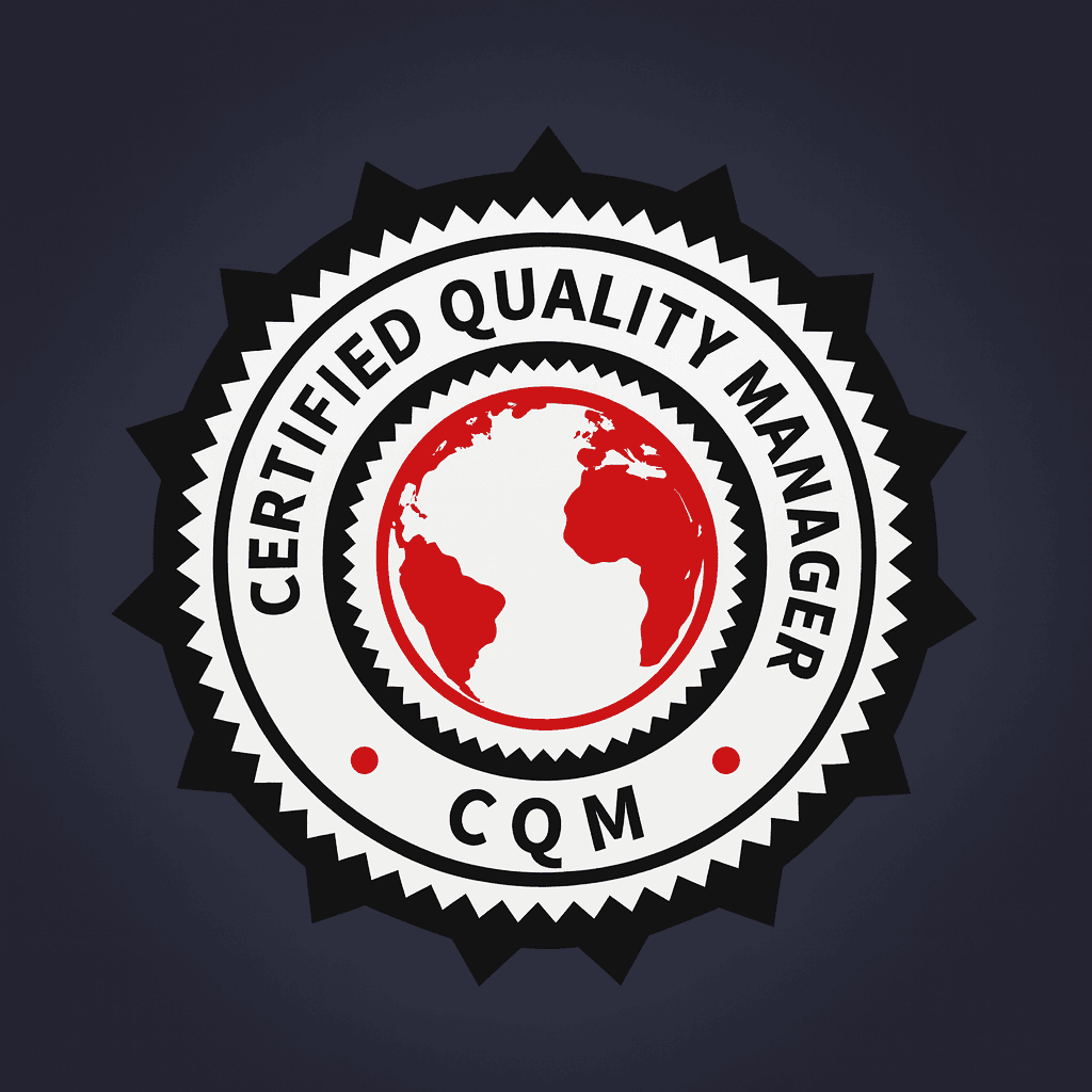 Certified Quality Manager badge