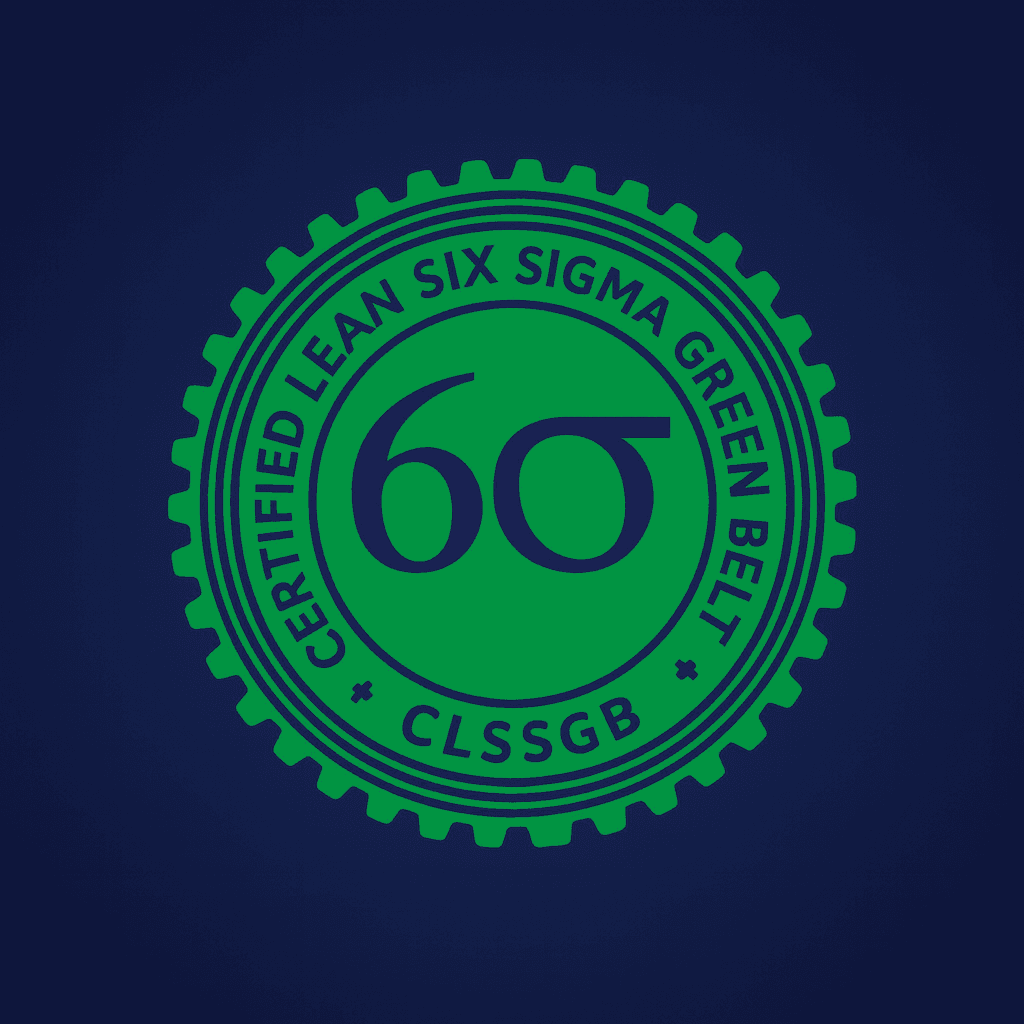 Lean Six Sigma Green Belt badge